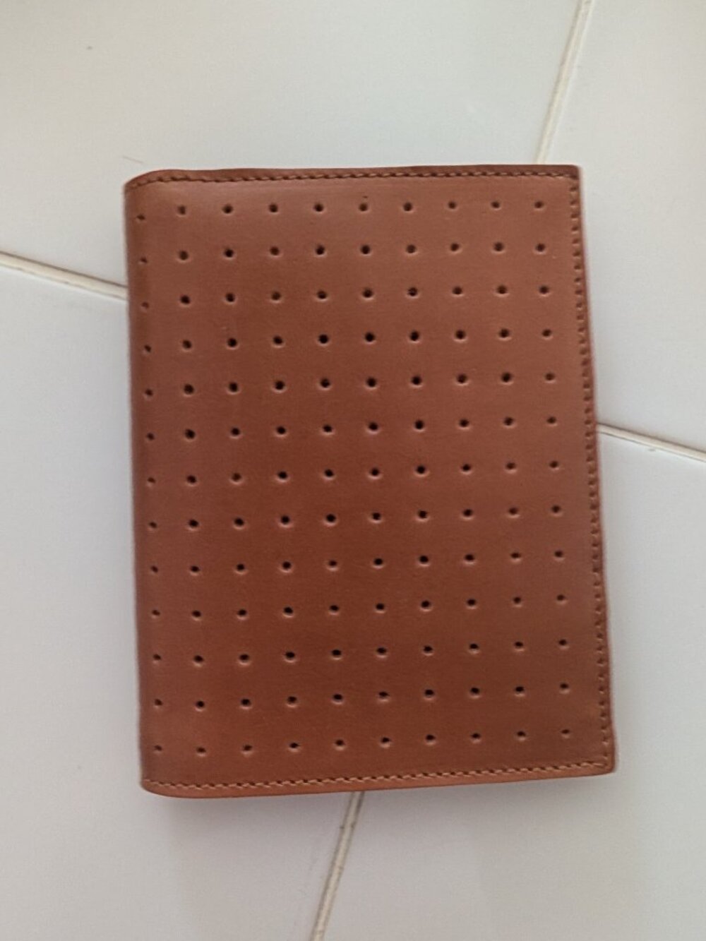 Jack Spade Travel Wallet - Saddle